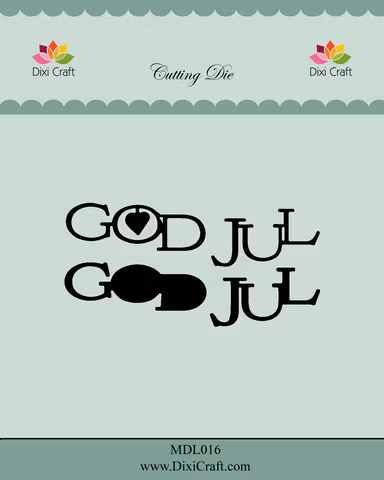 Dixi craft Dies - God jul MDL016