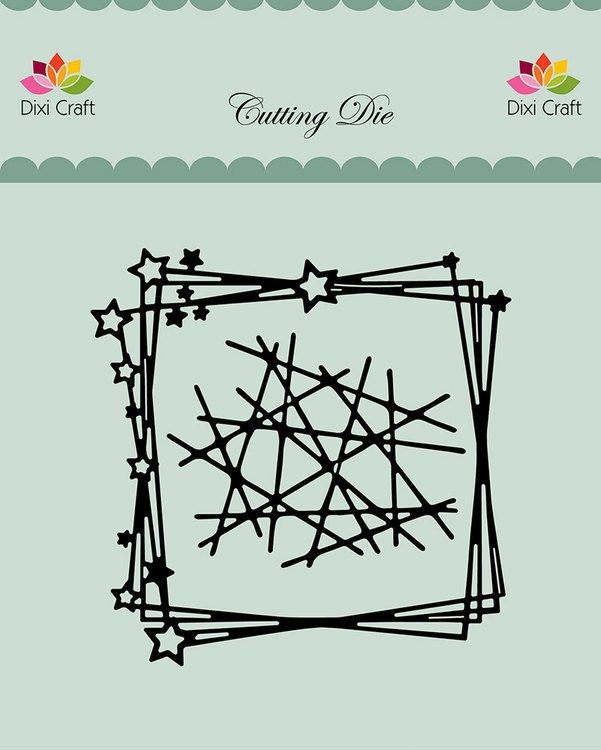 Dixi craft Dies - star background MDL067