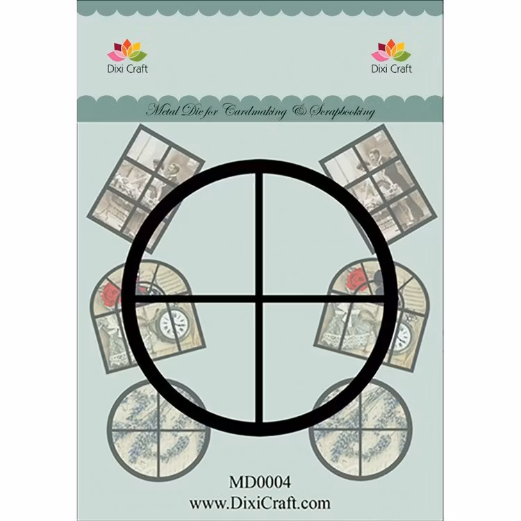 Dixi craft Dies - round window MD0004
