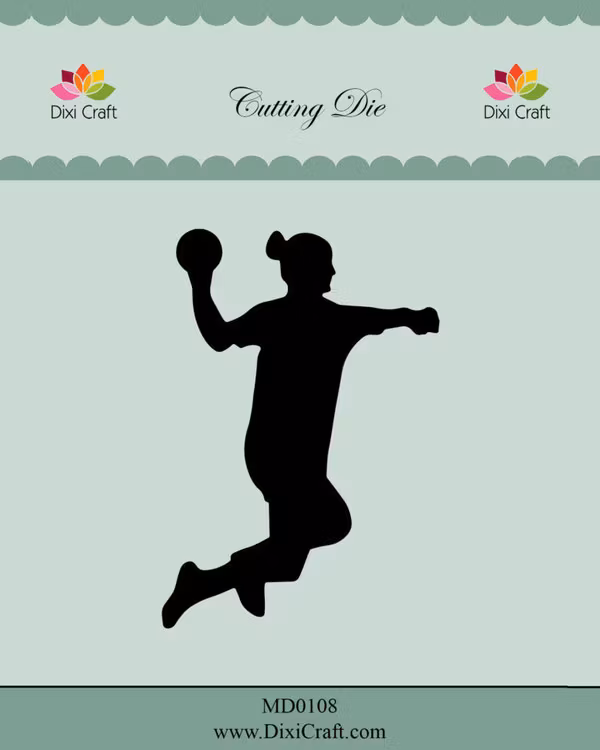 Dixi craft Dies - handbollspelare MD0108