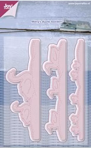 Joy! crafts Dies - Mery's ducks border 6002/1116