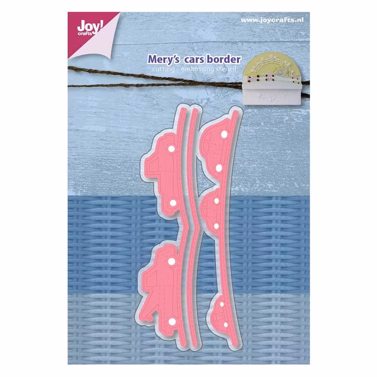 Joy! crafts Dies - Mery's cars border 6002/1116