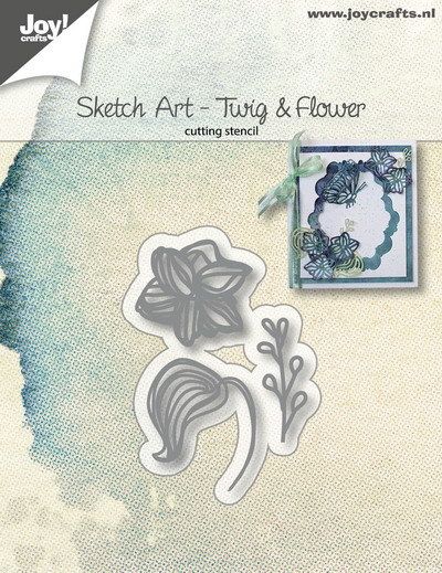 Joy! crafts Die - twig and flower 6002/1135
