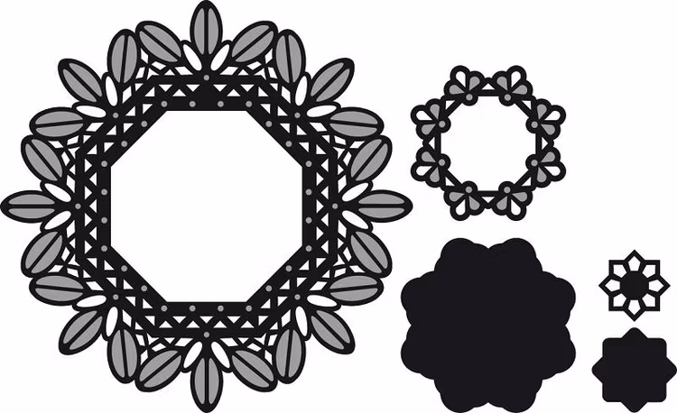 Marianne Design Dies - Country garden CR1261