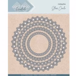 Card deco dies - Stars Circle CDECD0098