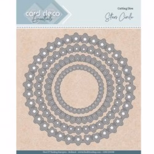 Card deco dies - Stars Circle CDECD0098