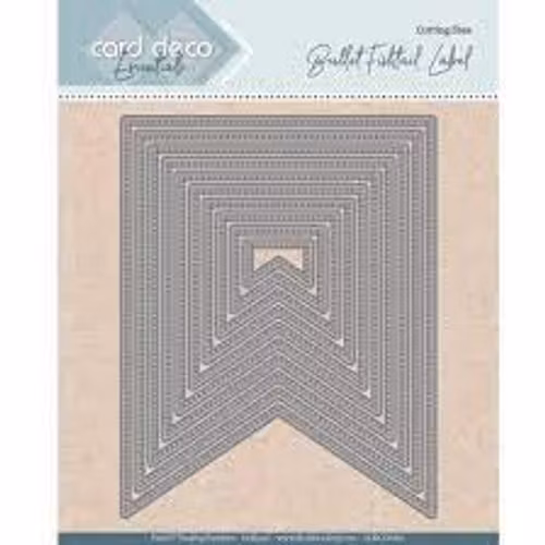 Card deco dies - Bullet Fishtail CDECD0093