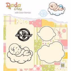 Nellie Snellen die+stamp - sweet dreams