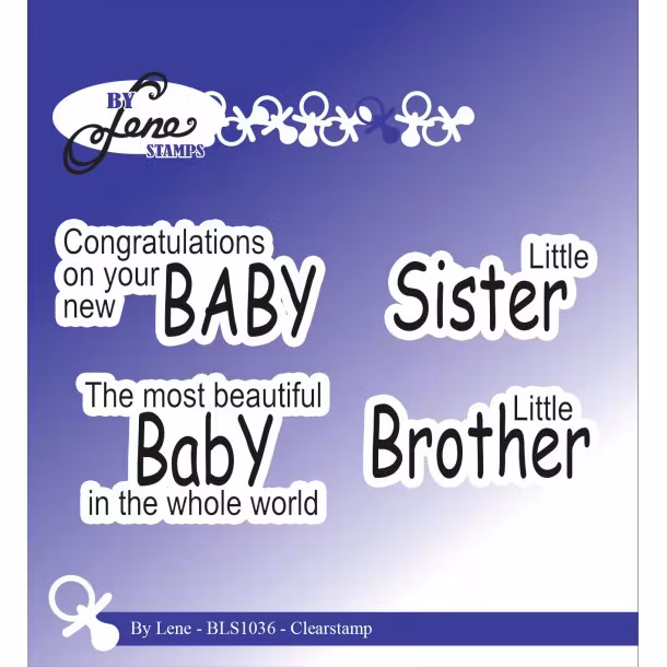 By Lene Stamps - baby BLS1036