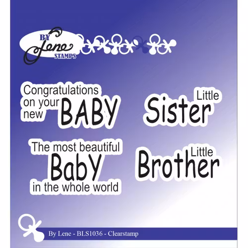 By Lene Stamps - baby BLS1036