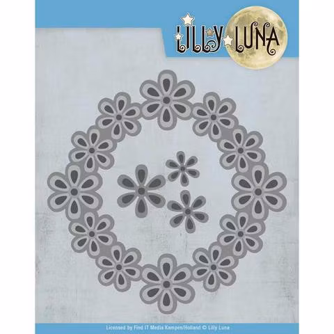 Lilly luna Die - pop up flower frame