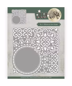 Lilly luna Die - flower to love frame