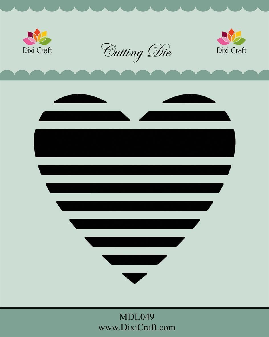 Dixi craft Dies - heart MDL049