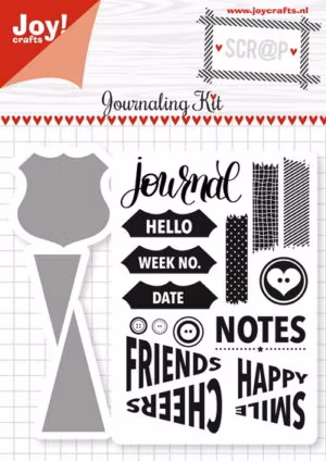 Joy! crafts Die - journaling die and stamps 6004/0028