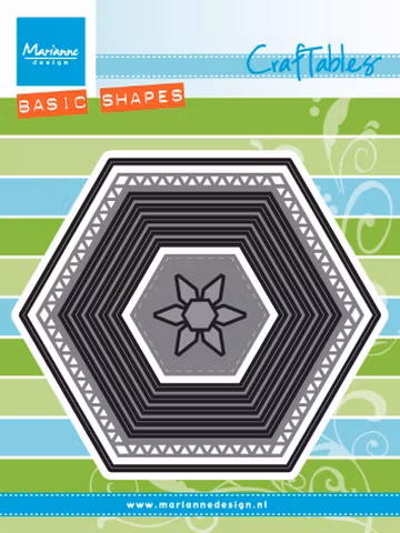 Marianne Design Dies - hexagon CR1444