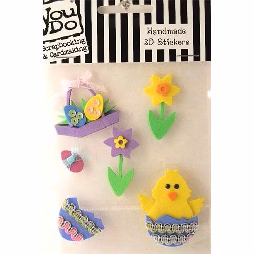 3D stickers YD - Påsk