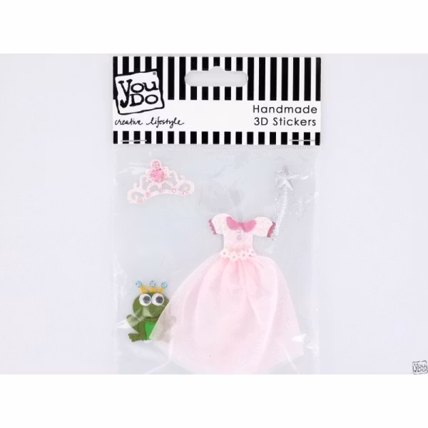 3D stickers YD - Prinsessa