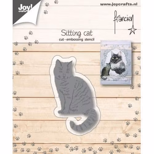 Joy! crafts Die - sitting cat 6002/1151
