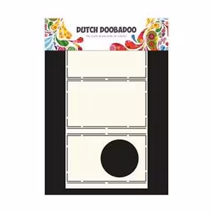 Dutch Doobadoo - pop up circle A4