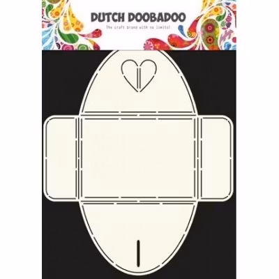 Dutch Doobadoo - envelove heart A4