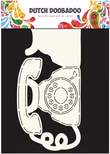 Dutch Doobadoo - telephone card A4