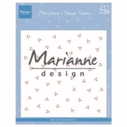 Marianne embossing folder 15x15cm - dots