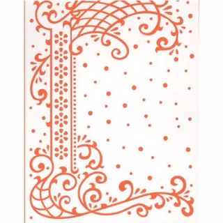 Marianne embossing folder 10x15cm - ornamnet