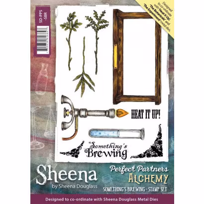 Sheena Douglass stamps - something brewing