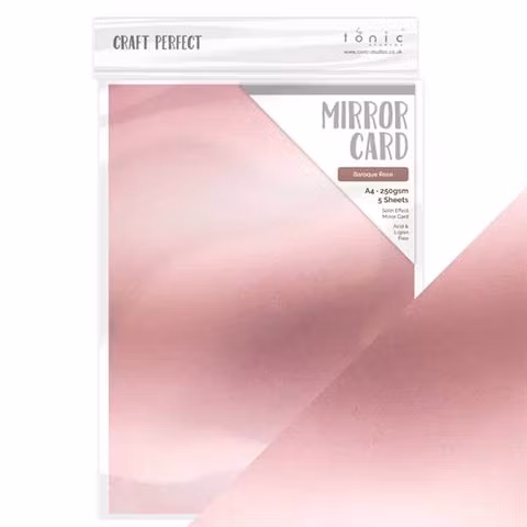 Tonic Studio Mirror Card - Baroque Rose