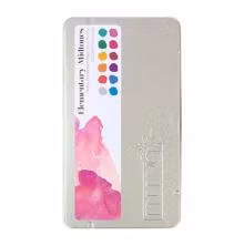 Tonic Studios Nuvo Watercolor Pencils 12/Pkg - Elementary Midtones 523N