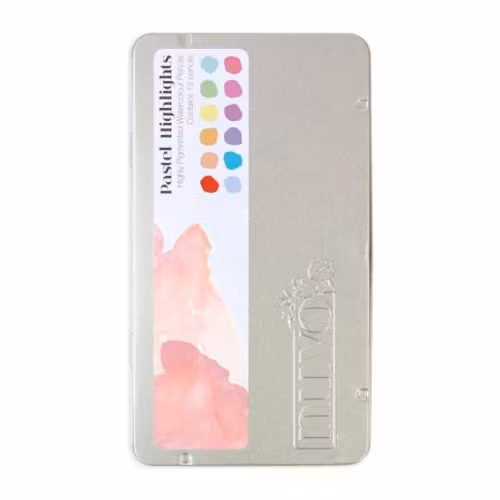 Tonic Studios Nuvo Watercolor Pencils 12/Pkg - Pastel Highlights 522N