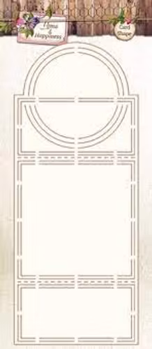 STUDIO LIGHT CARD SHAPE STENCIL CARDSHAPEHH05
