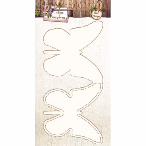 STUDIO LIGHT CARD SHAPE STENCIL CARDSHAPEHH06