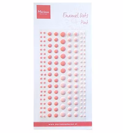 Marianne Design Enamel Dots "Two Pink"