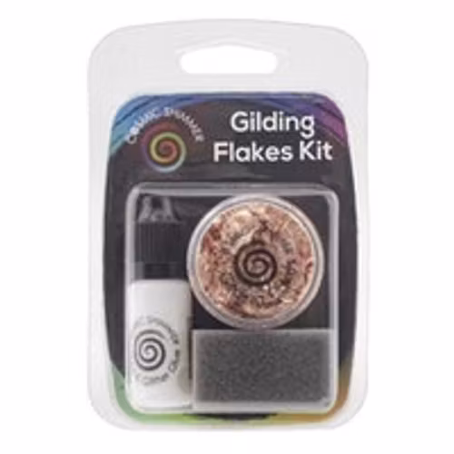Cosmic Shimmer Gilding Flakes - Copper kettle