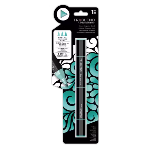 Spectrum Noir TriBlend Marker - "Green Turquoise Blend" SN-TBLE-GTBL