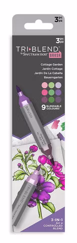 Spectrum Noir TriBlend Marker - "Cottage Garden 3pc" SN-TBBR-COTG3