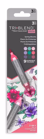 Spectrum Noir TriBlend Marker - "Spring Blooms 3pc" SN-TBBR-SPRG3