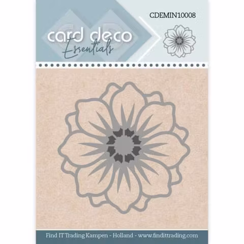 Card deco dies - flower CDEMIN10008