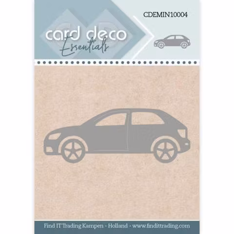 Card deco dies - car CDEMIN10004