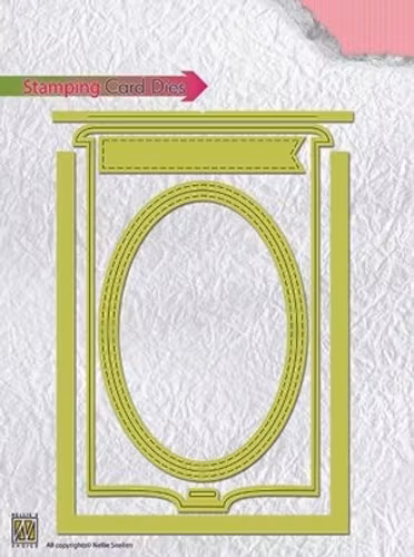 Nellie snellen dies - special card die slider oval