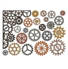 661184 Tim Holtz Sizzix Thinlits Die Set- gearhead