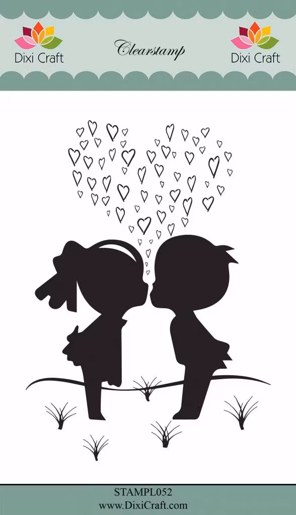 Dixi craft clearstamp - Young love