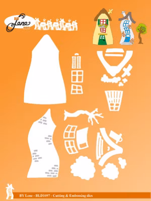 By Lene Dies - Crooked Houses-1 BLD1097