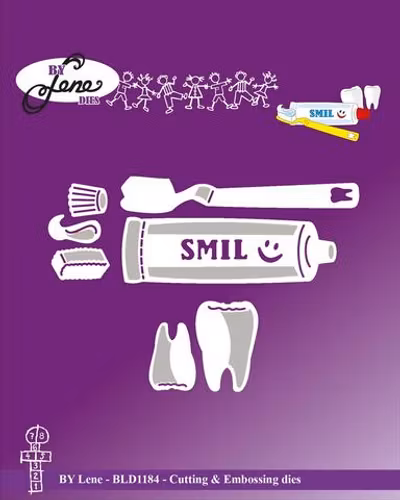 By Lene Dies - Toothbrush BLD1184