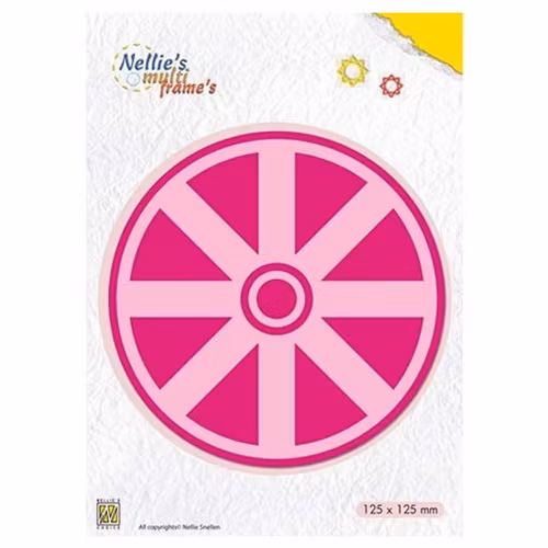 Nellie Snellen Dies  - Multiframe Kaleidoscope wheel MFD117