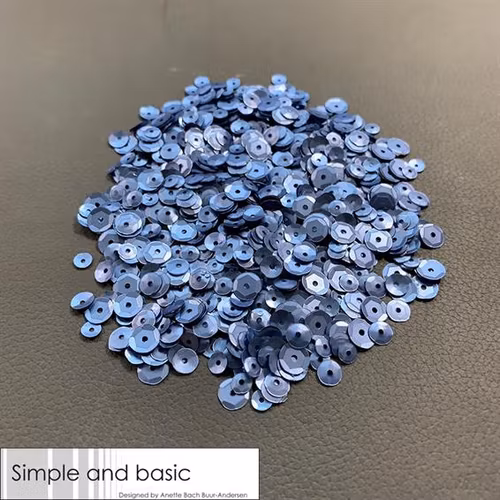 Sequins, simple and basic, Pale Blue SBS114