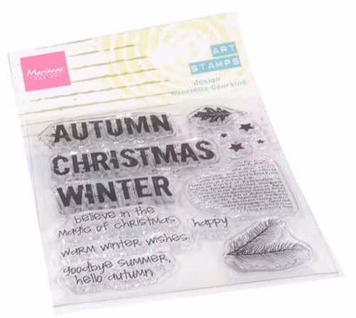 clearstamp marianne design DDS3331 Winter