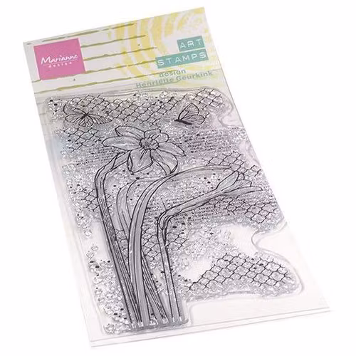 clearstamp marianne design MM1641 daffodil