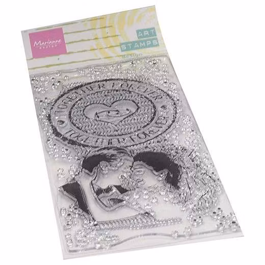 clearstamp marianne design MM1642 together forever